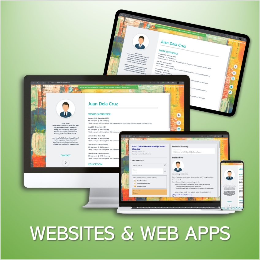 Gwen's WB Website and Web App Services